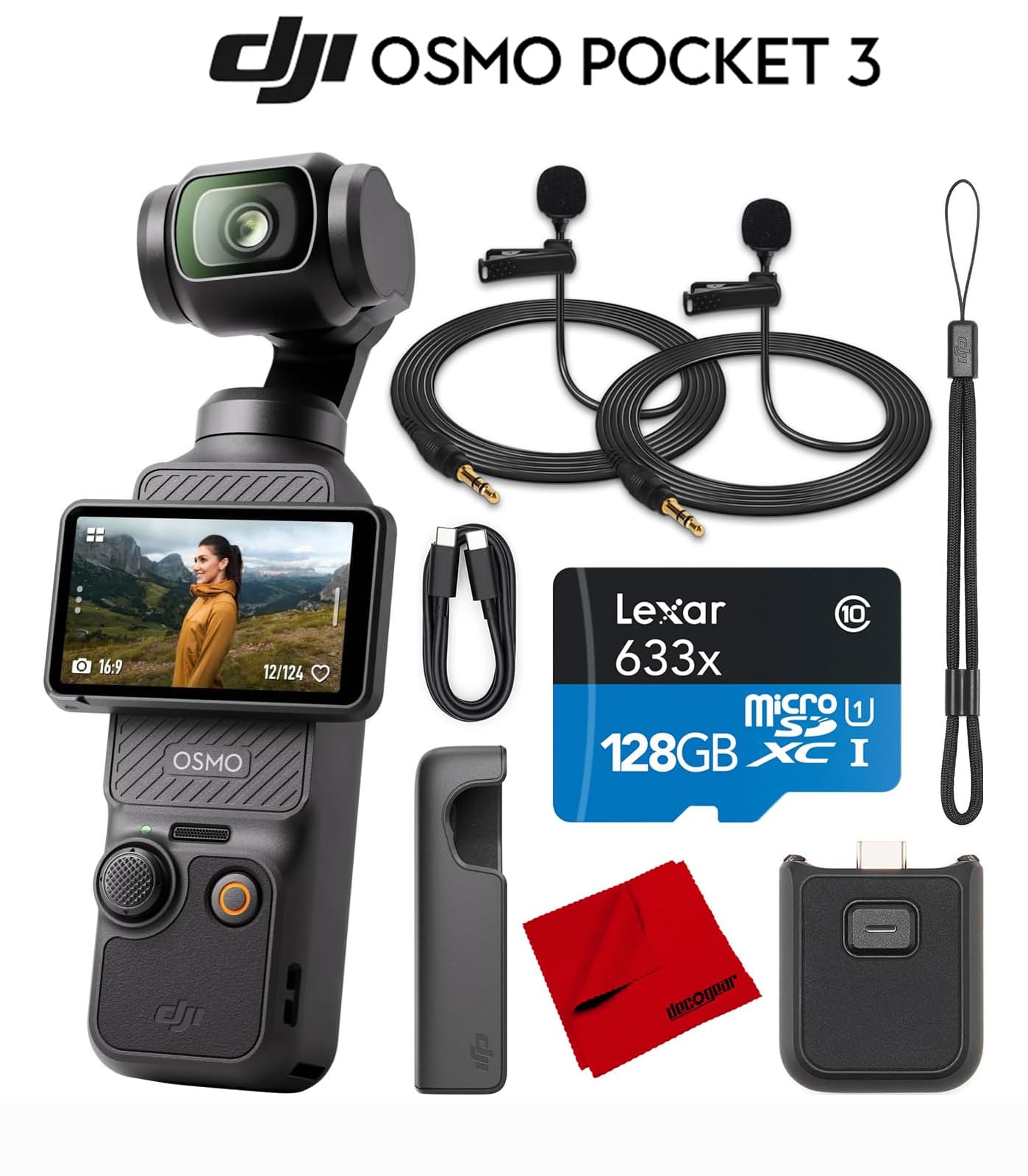Amazon.com : DJI Osmo Pocket 3 Vlogging Camera with 1'' CMOS & 4K